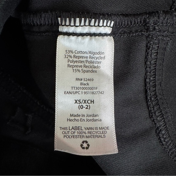Time & Tru Black Denim Jeggings Sz XS - Picture 6 of 7